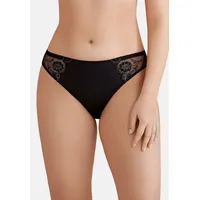 Conturelle Minislip in Schwarz 46