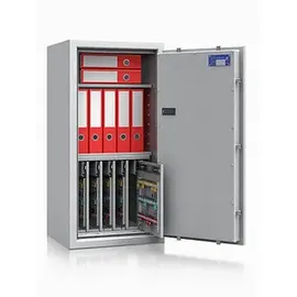 ISS safe4key Schlüsseltresor grau mit 280 Haken Elektronikschloss