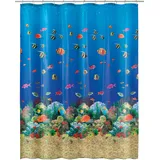 KLEINE WOLKE Duschvorhang Malediven 180 x 200 cm mehrfarbig