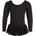 Gymnastikanzug Kinder 1001 black 4 104/110