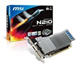MSI N210-MD1GD3H/LP – NVIDIA GeForce 210 1 GB Grafikkarte (NVIDIA, GeForce 210, 2560 x 1600 Pixel, 1 GB, DDR3-SDRAM, 64 Bit)