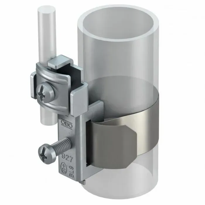 OBO Banderdungsschelle 3/8-4, 5057523 Edelstahl 927 2
