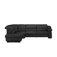 HIMOLLA Ecksofa 1301 ¦ schwarz ¦ Maße (cm): B: 294 H: 86 T: 256.0