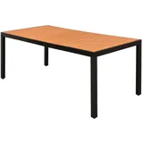 vidaXL Gartentisch 185 x 90 x 74 cm Braun