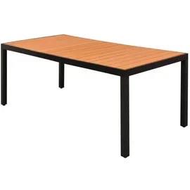 vidaXL Gartentisch 185 x 90 x 74 cm Braun