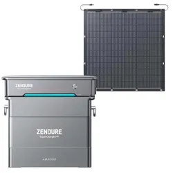 Zendure Hyper 2000 0% MwSt §12 III UstG Balkonkraftwerk 1,2kW, mit 1,92kWh Speic...