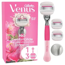 Gillette Comfortglide Tropical + 3 Klingen