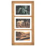 Atmosphera Bilderrahmen modern beige 10x15 cm 3er Set
