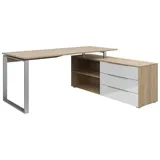VOLEO Eckschreibtisch NEVADA - B/H/T ca. 159,00x77,00x184,00