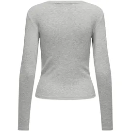 Only Longsleeve 3er Pack in Schwarz/Ecru/Grau | Gr.: S