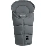 Odenwälder Fußsäckchen Babyfußsack Baby Fußsack Winterfußsack Milo (Grey)