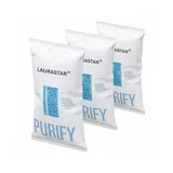 Laurastar Ersatzgranulat für Kalkschutzwasserfilter 3er Set Blau/Weiß