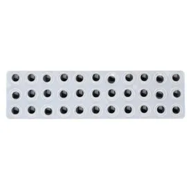 Glorex  Wackelaugen rund 7 mm 52 Stück