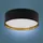 TK Lighting Deckenleuchte BILBAO 4xE27/15W/230V d. 60 cm schwarz/gold - Schwarz