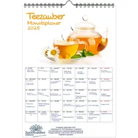 Teezauber Planer DIN A4 Kalender für 2025 Tee - Seelenzauber