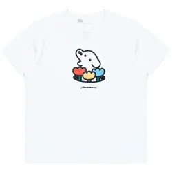 Beams Japan TOKYO CULTUART x matsui TEE (FLOWER) - Weiss - M