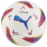 Puma LaLiga 1 HYB Soccer Ball, White, 5