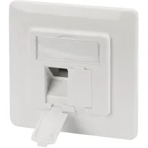 Digitus Leerdose mit Frontplatte für 2x Keystone Module