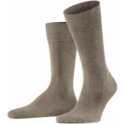 Socken Herren 1er Pack Stretch-FALKE Family SO braun 43/46