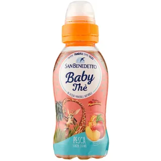 24x San benedetto pesca baby entcoffeiniert Eistee Pfirsich PET 25 cl tea the