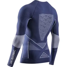 X-Bionic Energy Accumulator 4.0 Langarmshirt marine/optical white L