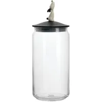Alessi Lulajar Glasbehälter schwarz 27 cm