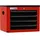 ADB Werkzeugtruhe 4 Schubladen Kunststoff/Metall/ABS 450x600x440 mm rot