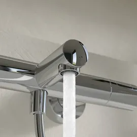 Villeroy & Boch Universal Showers Aufputz-Wannenarmatur mit Thermostat Chrom