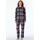 SCHIESSER Pyjama kariert Blau 44