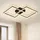 ZMH Deckenlampe 24W eckig schwarz