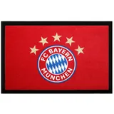 FC Bayern München Fußmatte | Fußabstreifer | Schmutzfangmatte | Logo