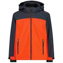 CMP KID Ski Jacket Snaps Hood tango-antracite (21CU) 140