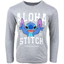 Lilo & Stitch Langarmshirt Disney Lilo & Stitch in Grau | Gr.: 98