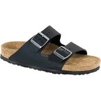 Birkenstock Arizona Weichbettung Naturleder geölt schwarz 42