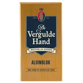 vergulde hand Vergoldete Hand Aluminiumblock, 75 g