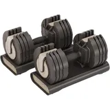 Smart Stack 50 Verstellbare Hanteln 2 x 22,5 kg braun|grau 45kg