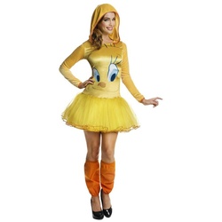 Rubie ́s Kostüm Tweety, Lizenziertes Outfit zur Zeichentrickserie ‚Looney Tunes‘ gelb M
