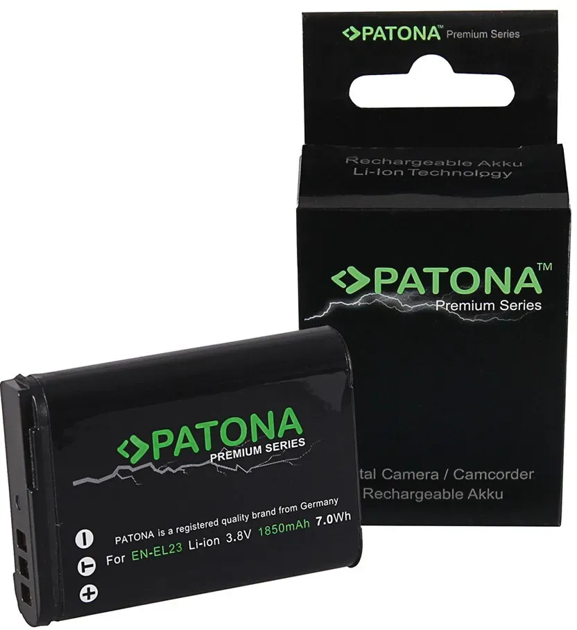 PATONA Akku wie Nikon EN-EL23 (1700mAh) (Angebot)