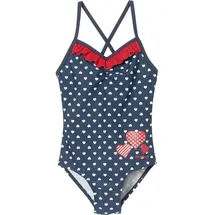 Playshoes Badeanzug Herzchen Blau 134/140