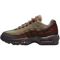 Nike Damen Air Max 95 Sneaker, Brown Basalt/Oxen Brown/Mars Stone/University Red, 42.5 EU