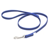Julius-K9 IDC Color & Super-grip leash.blue/grey.14mm/1m.with handle.max 30kg