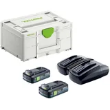 Festool Energie-Set SYS 18V 2 x 4,0 Ah