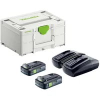 Festool Energie-Set SYS 18V 2 x 4,0 Ah