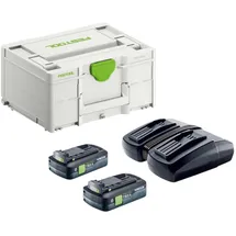 Festool Energie-Set SYS 18V 2 x 4,0 Ah
