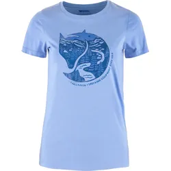 Fjällräven Damen-T-Shirt Arctic Fox Print, mais yellow, M