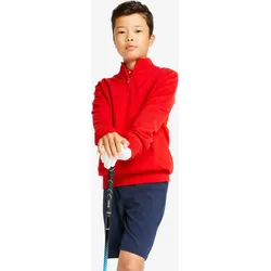 Golf Pullover Windbreaker MW500 Kinder rot Gr. 128  - 8 Jahre