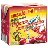 Durstlöscher Banane Sauerkirsche Fruchtsaftgetränk 500ml 24er Pack