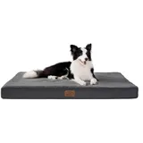 luxuskollektion Hundebett Orthopädisch 128 x 80 cm braun