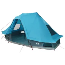 vidaXL Familienzelt Tipi Blau