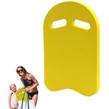 Schwimm-Kickboard – Schwimmendes Kickboard, Eva-Pool-Kickboard, Doppelgriff-Pool-Trainingsgerät, U-förmiges Schwimmbrett, Trainingshilfe, Pool-Gadget für Kinder, Schwimmanfänger